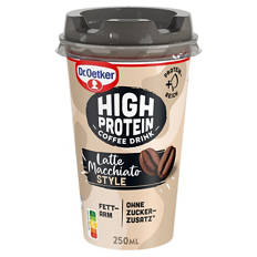 High Protein Kaffeedrink 250 ml, Latte Macchiato
