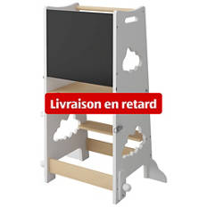 Tour d'apprentissage pour enfants avec tableau noir
