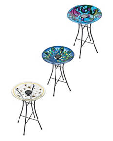 Solar Bird Bath