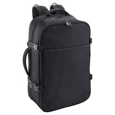 Handgepäcksrucksack, Schwarz