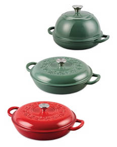 Cast Iron Casserole Dish/Bread Baking Pot