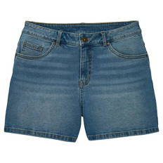 Damen Jeans Shorts, Mittelblau, 36