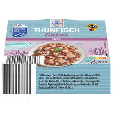 Thunfischsalate 160 g, Linsen