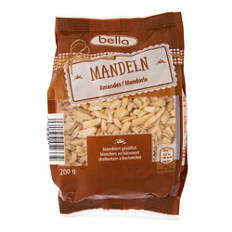 Mandelvariation, ganz blanchiert