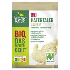 Bio-Hafertaler 150 g, Cashew