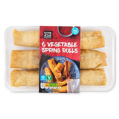 Vegetable Spring Rolls 6 Pack