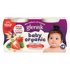 Strawberry Oat Organic Baby Yoghurt