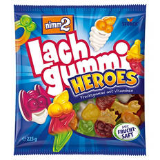 NIMM 2 Lachgummi 225 g, Heroes