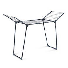 Stendibiancheria pieghevole, nero