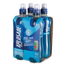 Blue Tropical Sports Drink 4 Pack