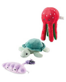 Scented Plush Dog Toy