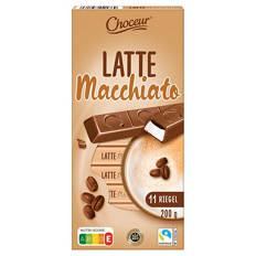 Milchriegel 200 g, Latte Macchiato