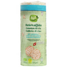 Galettes de riz, sel marin