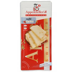 Fromage suisse en tranches, appenzeller
