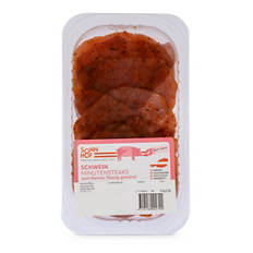 Leichte Steaks, Schwein