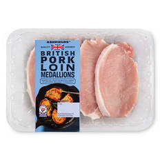 British Lean Pork Loin Medallions