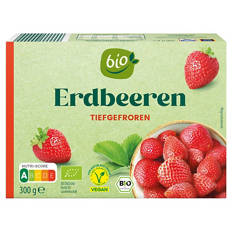 Bio-Obstsortiment 300 g, Erdbeeren