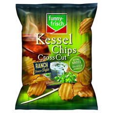 Kesselchips 120 g, Ranch Sauce