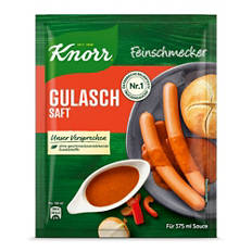 Kaiserteller/Feinschmeckersauce, Gulaschsaft