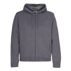 Herren-Arbeitsjacke, Grau Voll Zip, M 48/50