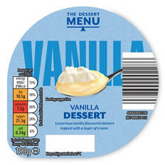 Vanilla Luxurious Dessert