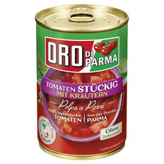 Tomaten 400 g, 4-fach, stückig Kräuter