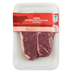 Irish 30 Day Matured Striploin Steaks