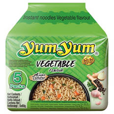 Instant Nudeln Multipack 300 g, 5er-Pack, Gemüse