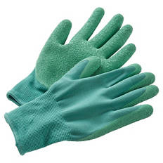 Damen und Herren Handschuhe, Dunkelgrün, 7/S