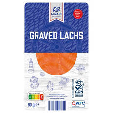 Lachs-Vielfalt 90 g, Graved Lachs