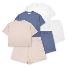 ​​​​​​​Damen-Freizeit-Set, Grau, L 44