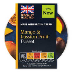Mango & Passion Fruit Posset