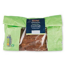 Dark Rye Sourdough Sliced Loaf