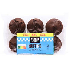 Muffins XXL, chocolat