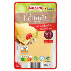 Käsescheiben 150 g, Edamer