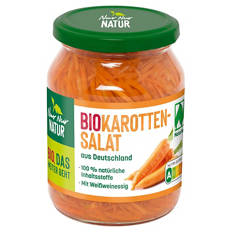 Bio-Sauerkonserven 190 g, Karottensalat