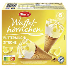 Waffelhörnchen 720 ml, Vanille
