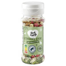 Streusel-Liebe Premium 60 g, Grün/Rot