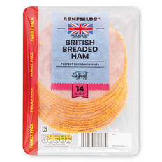 British Breaded Ham 14 Slices