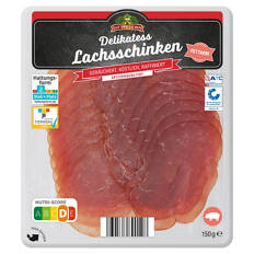Lachsschinken-Aufschnitt 150 g, Klassik