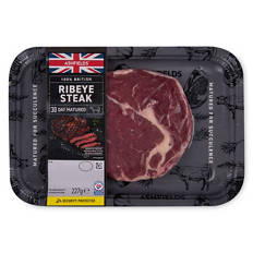 100% British Ribeye Steak 30 Day Matured