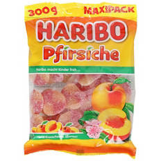 HARIBO Gommes fruitées, Pêches