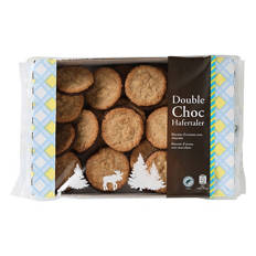 Spécialités suédoises, biscuits Double Choc à l'avoine
