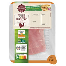Puten-Ministeaks 400 g