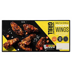Salt and Chilli Hot Chicken Wings