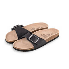 Damen-Pantoletten, Schwarz, 37