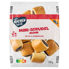 Mini-Strudel 250 g, Mohn