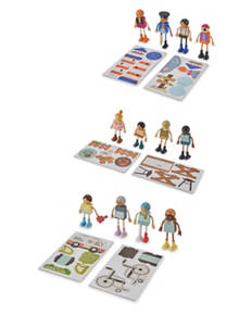 Wooden Characters Family Set