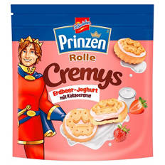 Prinzen Rolle Minis/Cremys, Erdbeere-Joghurt 172 g
