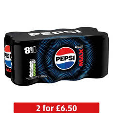 Pepsi Max 8 pack